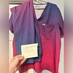 Figs Ombré scrub set